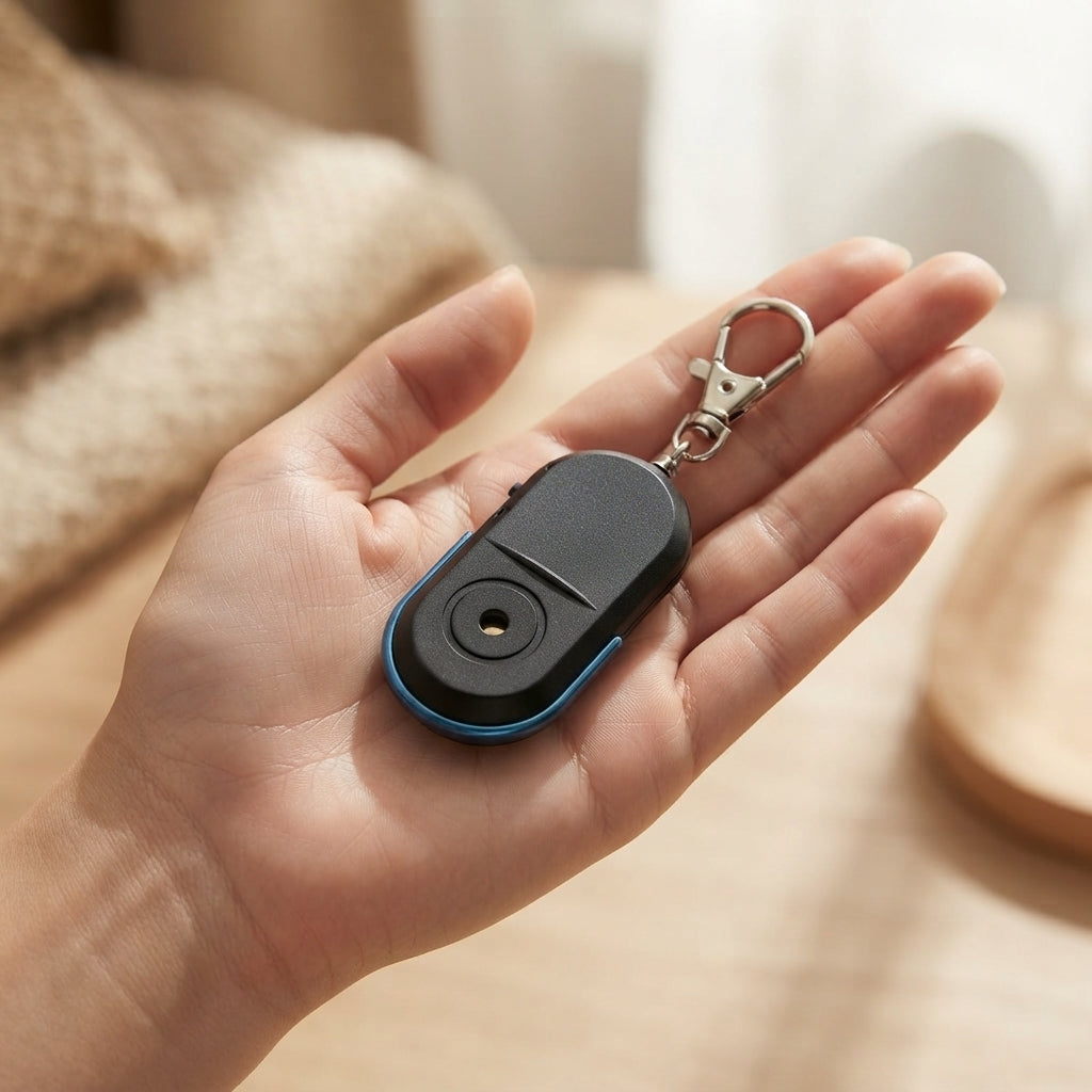 Personal Safety Alarm Keychain  Loud Emergency Siren With Led Light